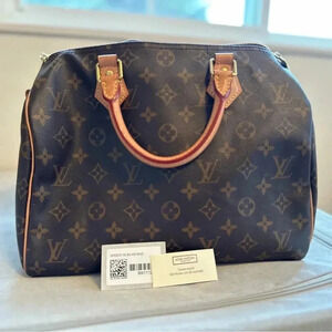 Louis Vuitton Monogram Brown Handbag